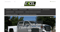 Desktop Screenshot of excelsuspension.com