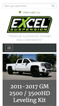 Mobile Screenshot of excelsuspension.com